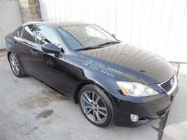 2008 LEXUS IS350 PREMIUM PKG BLACK 3.5 AT Z20295